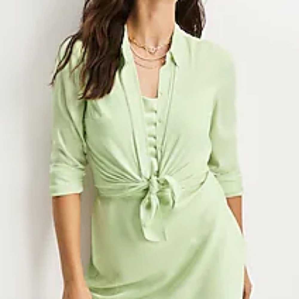 Express | CONSCIOUS EDIT SATIN PORTOFINO SHIRT